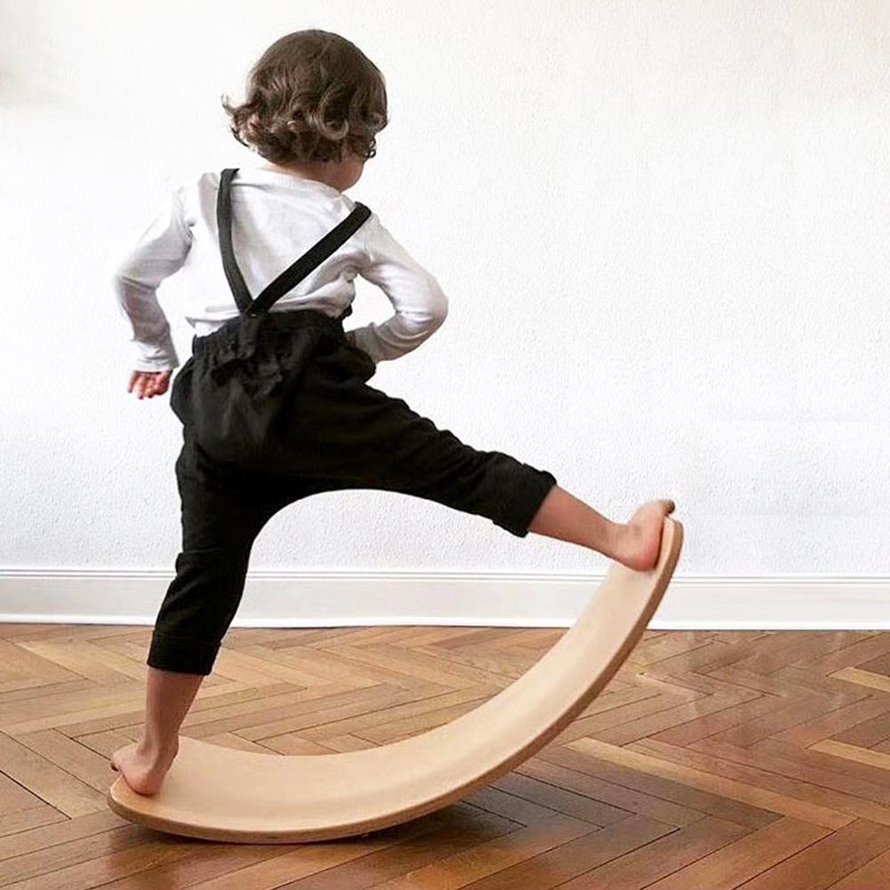 BalanceBuddy™ Children's Wooden Balance Board