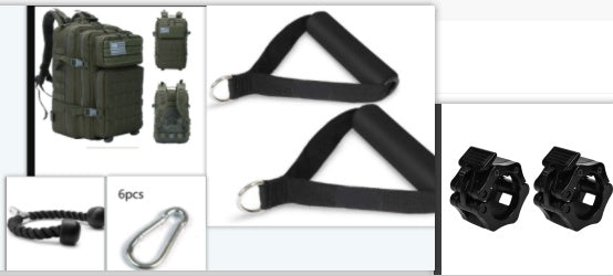 Versatile Resistance Bands with Foam Grips

