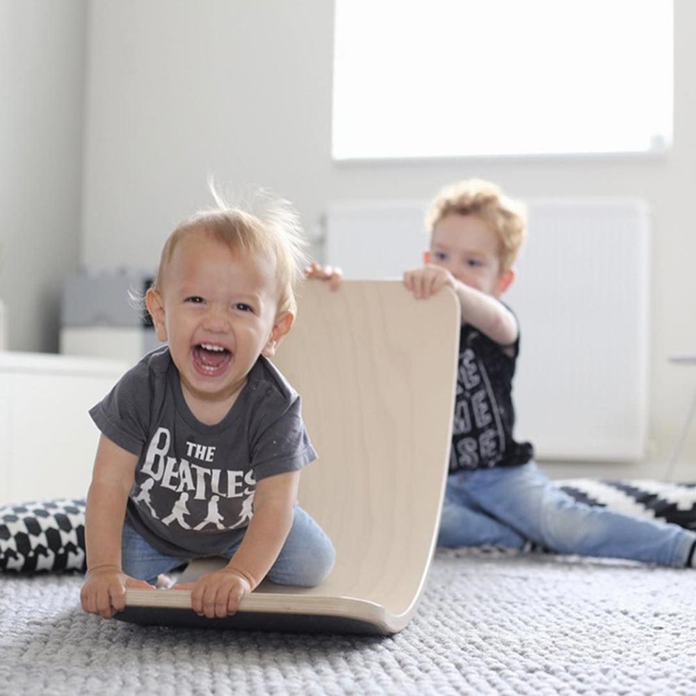 BalanceBuddy™ Children's Wooden Balance Board